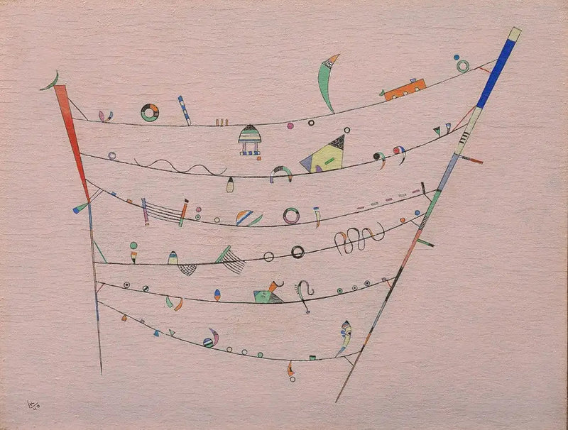 Små accenter - Vassily Kandinsky