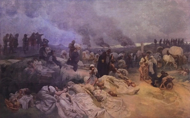 Petr Chelcický i Vodňany - Alphonse Mucha