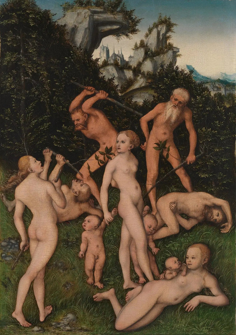 Primitiva folk - Lucas Cranach den äldre