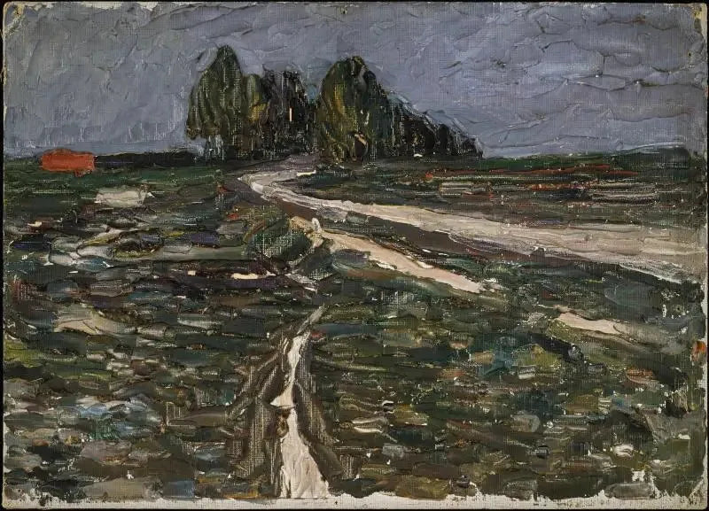 Poppelträd - Vassily Kandinsky
