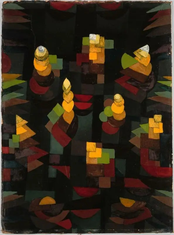 Växttillväxt (Croissance) - Paul Klee