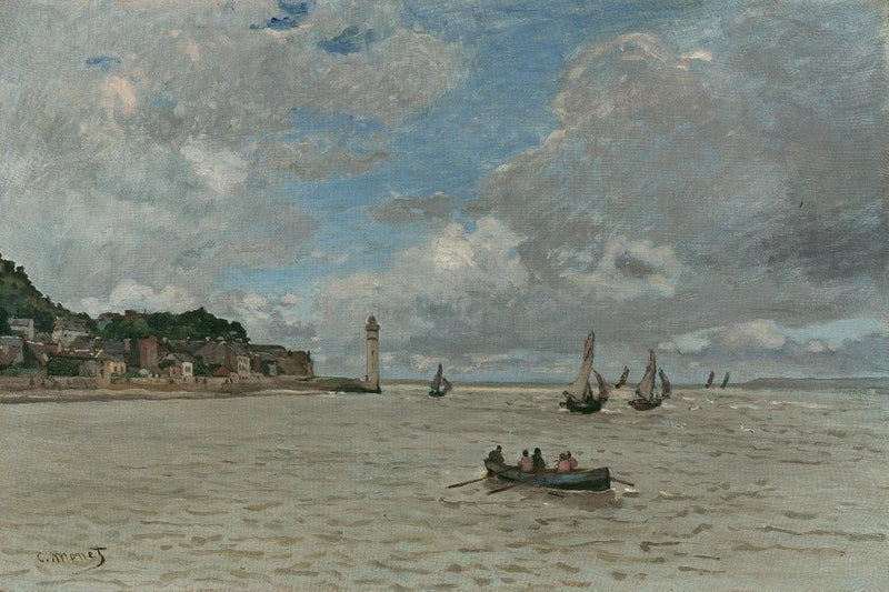 Honfleur fyr W38 - Claude Monet