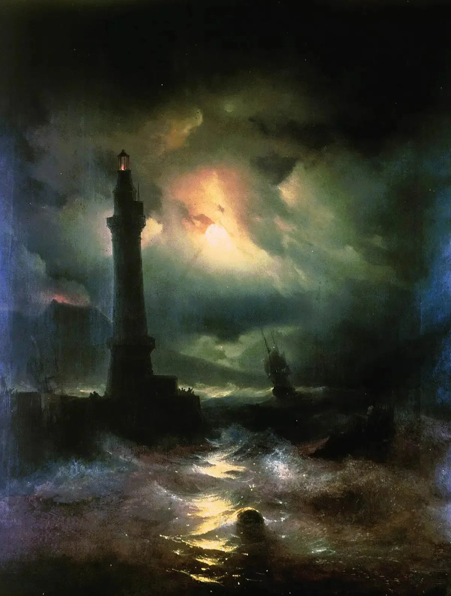 Neapolitansk lykta. - Ivan Aïvazovski