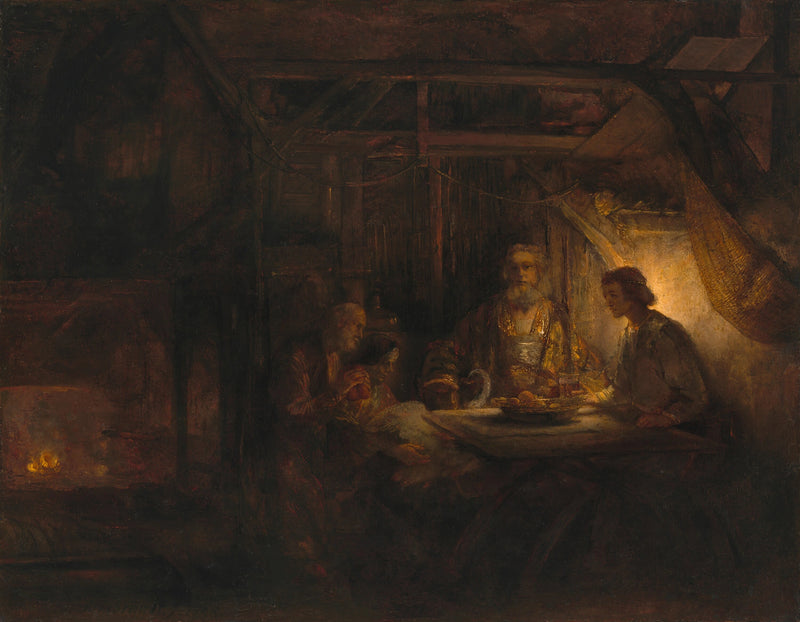 Filémon och Baucis - Rembrandt