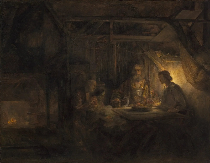 Filémon och Baucis - Rembrandt