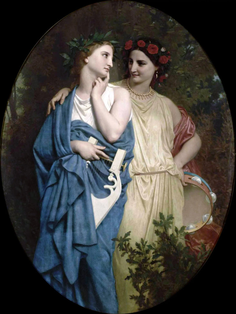Philomèle och Progné - Bouguereau