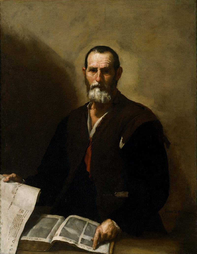 Filosofer Krates - Jusepe de Ribera