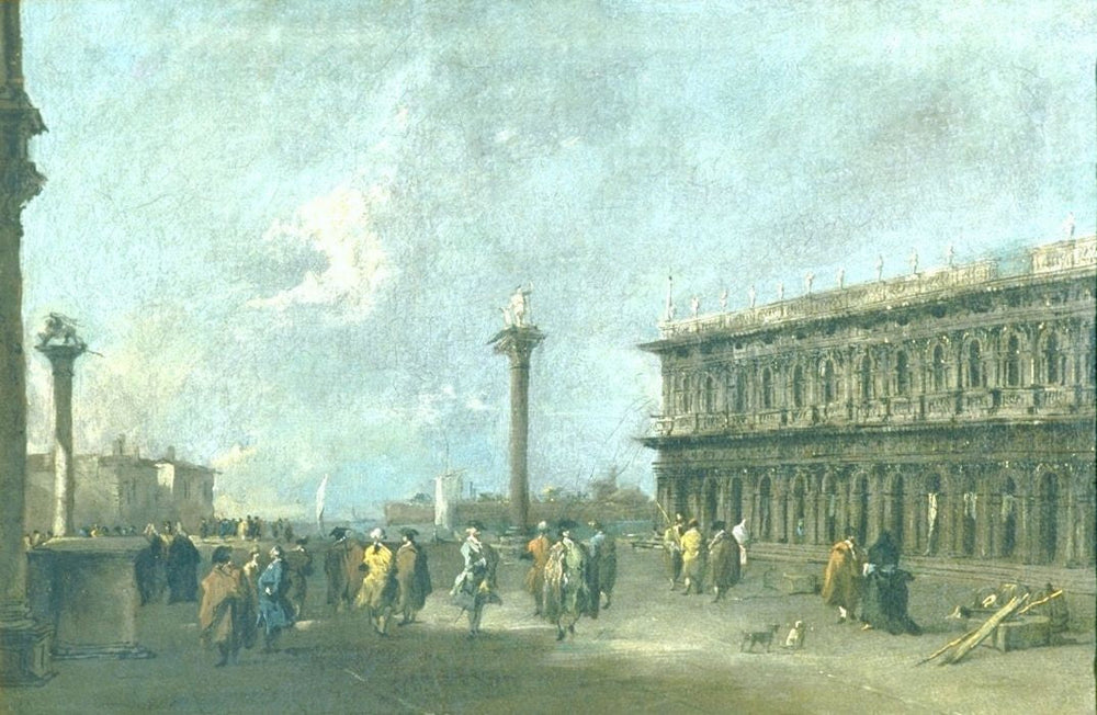 Piazzetta de S. Marco Venise - Francesco Guardi - Alpha Reproduction