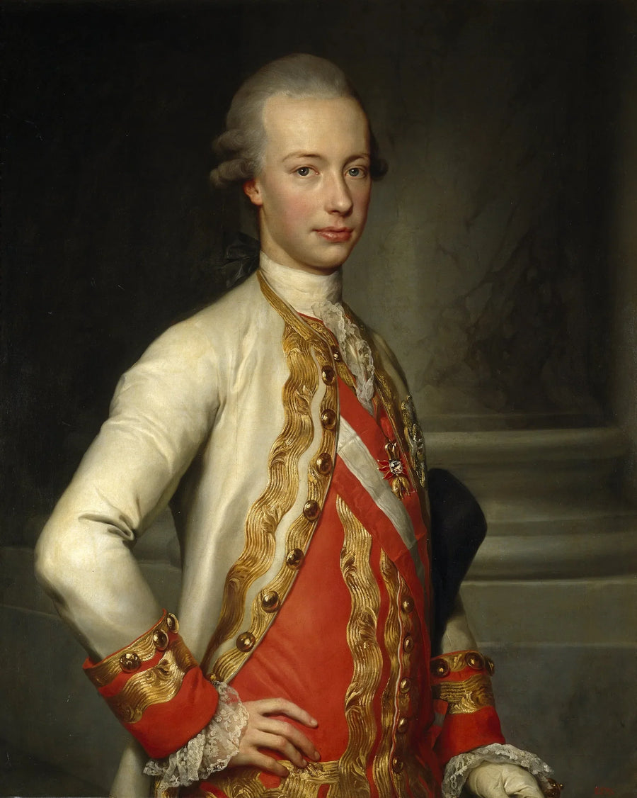 Pierre-Léopold de Habsbourg-Lorraine, storhertig av Toscana - Anton Raphael Mengs