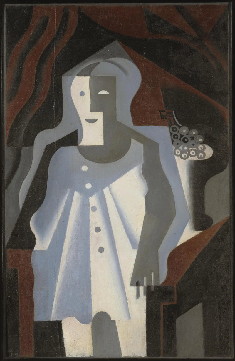 Pierrot i klassträdet - Juan Gris