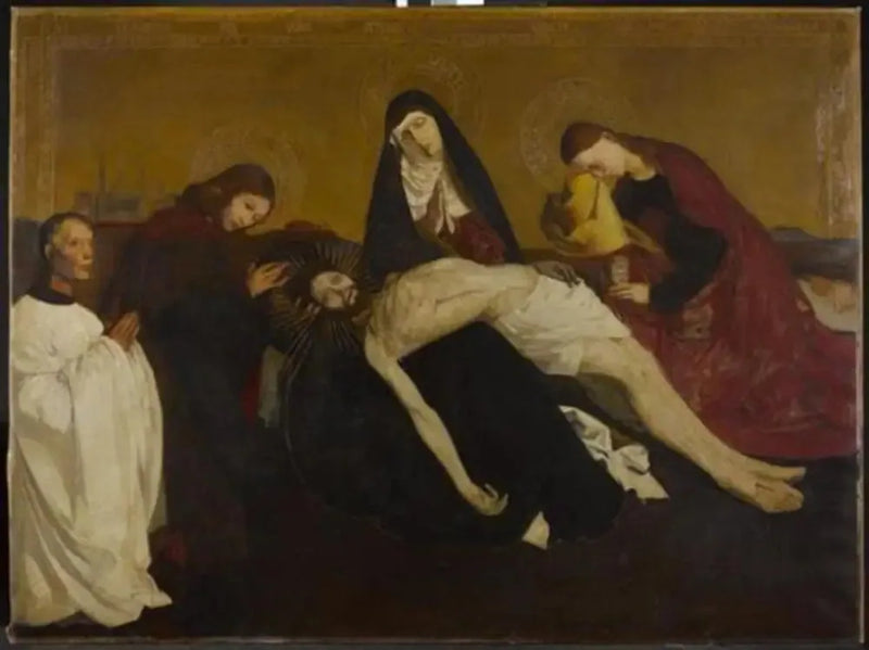Pietà från Villeneuve-Lès-Avignon - Piet Mondrian