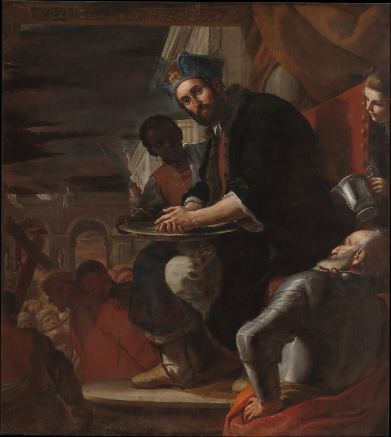 Pilate tvättar händerna - Mattia Preti