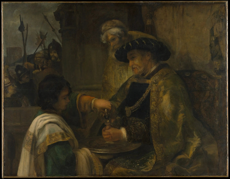 Pilatus tvättar sina händer - Rembrandt
