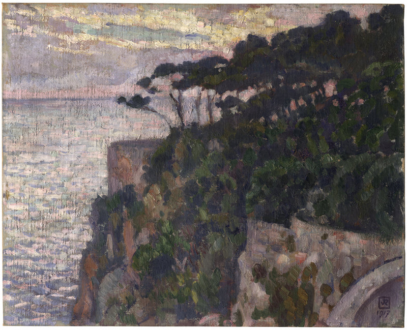 Broddar i Monaco - Théodore van Rysselberghe