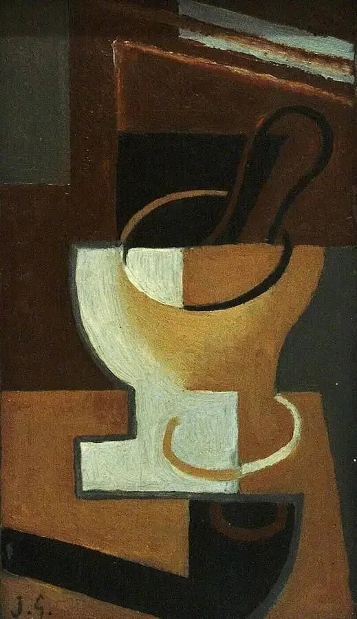 Rör, bol och sked - Juan Gris
