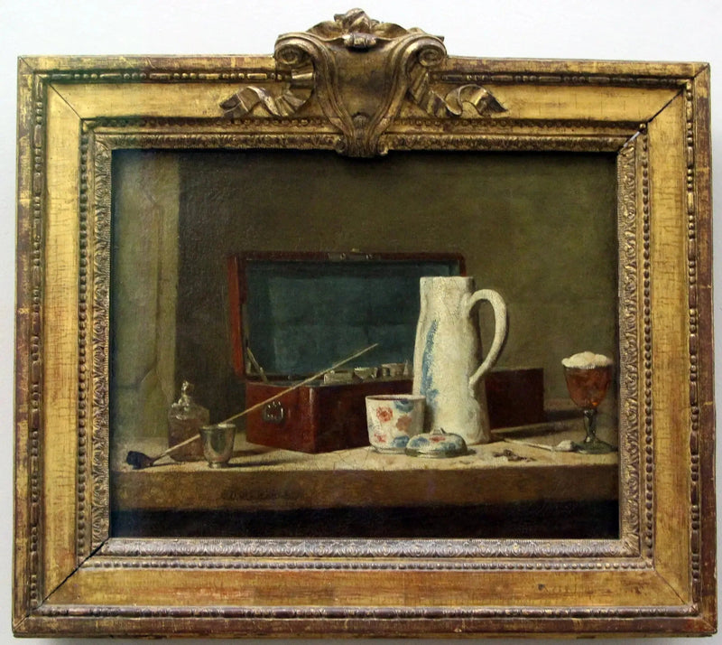 Rör och dryckesvas - Jean Simeón Chardin