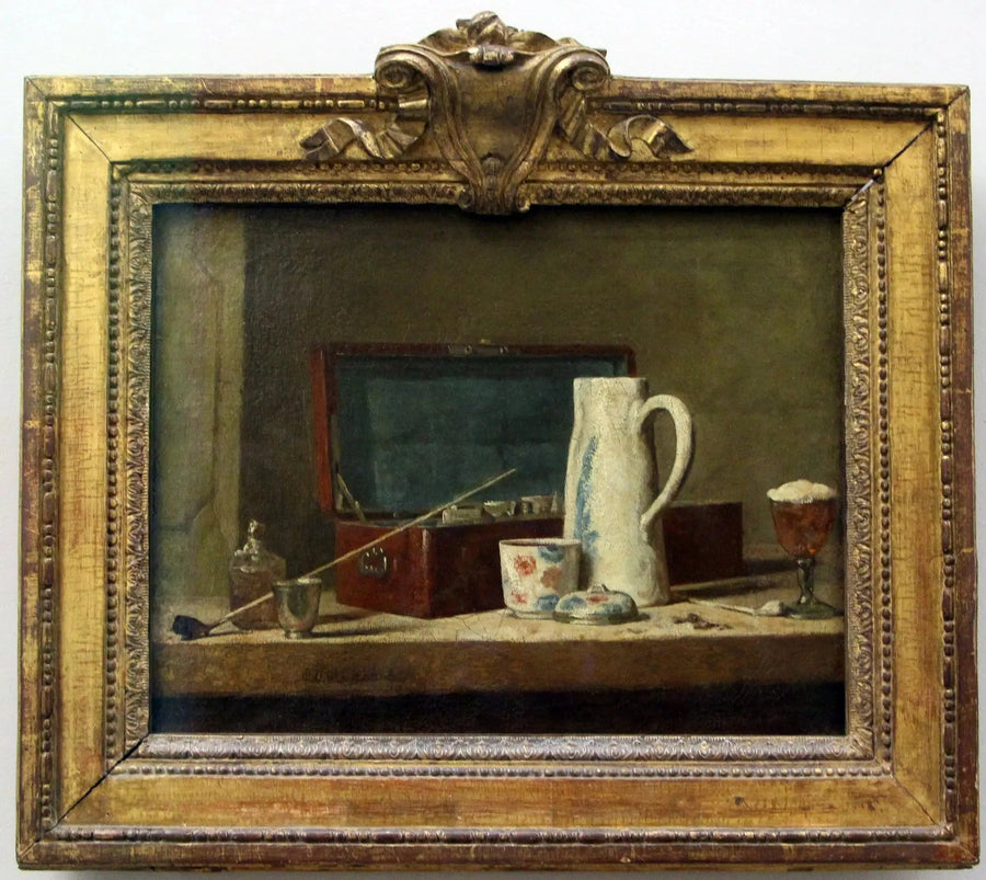 Rör och dryckesvas - Jean Simeón Chardin