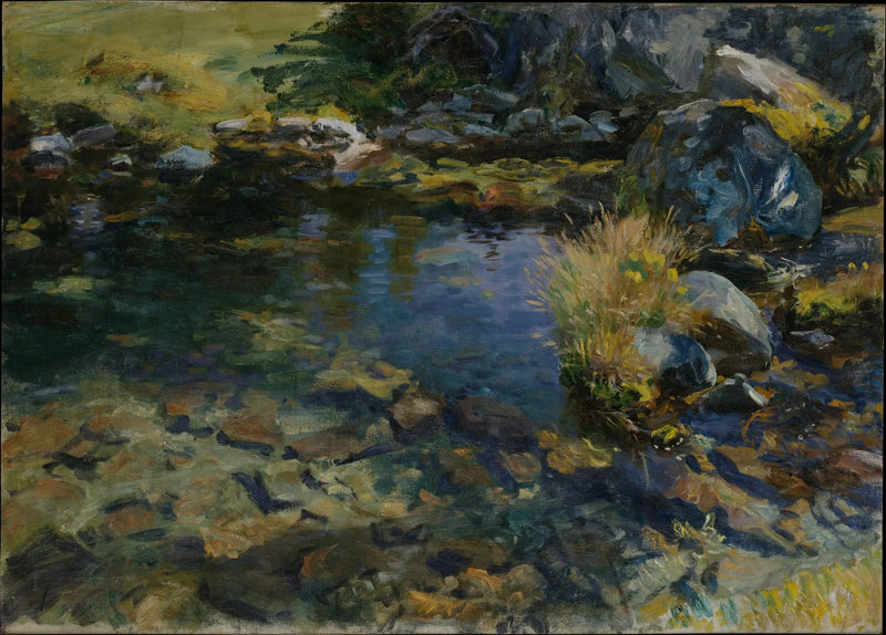 Alpin pool - John Singer Sargent