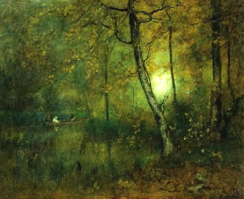 Pool i skogen - George Inness