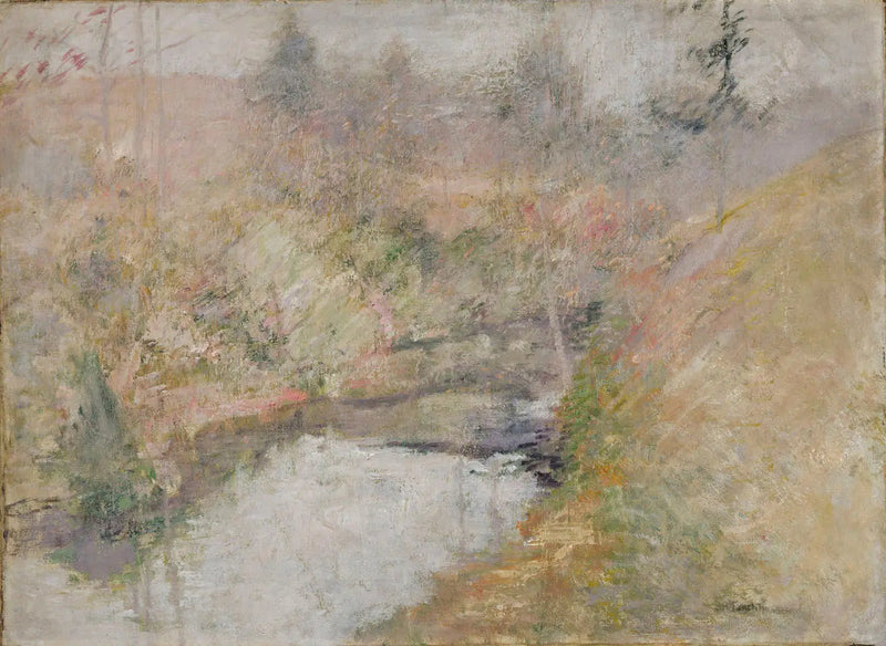 Hemlockpoolen - John Henry Twachtman