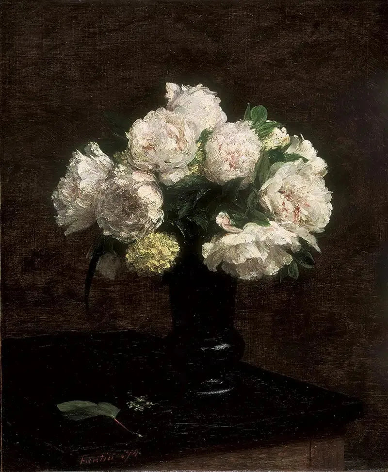 Vita pioner och snöbollar - Henri Fantin-Latour