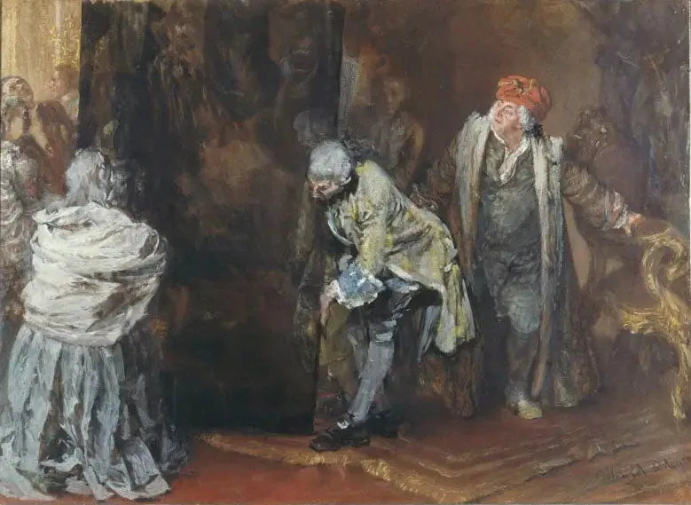 Dags för den stora Raphaël - Adolph von Menzel