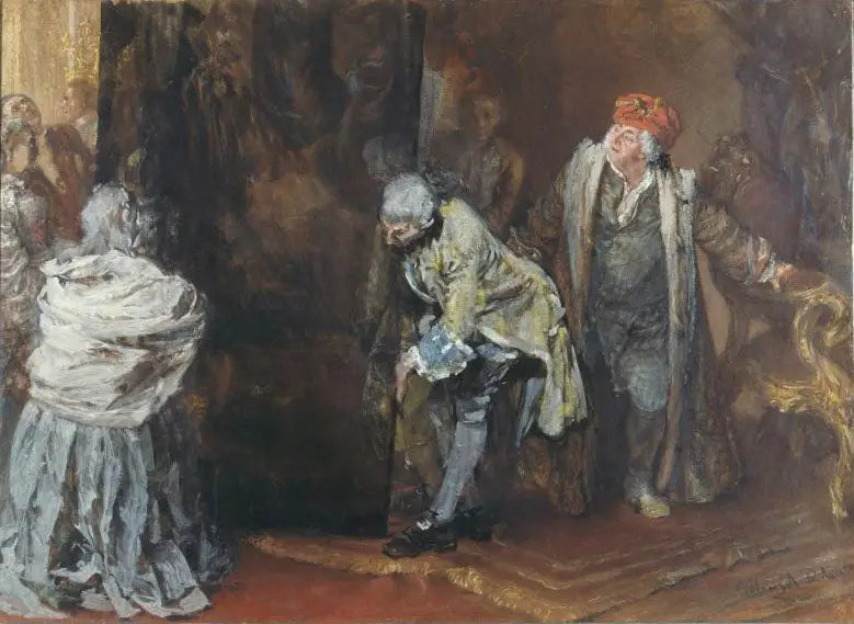 Dags för den stora Raphaël - Adolph von Menzel