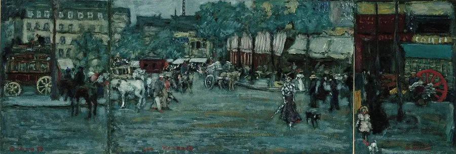 Place Clichy - Pierre Bonnard