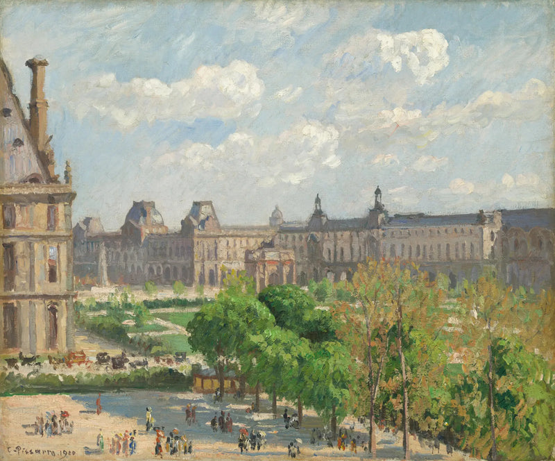 Carrouselplatsen, Paris - Camille Pissarro