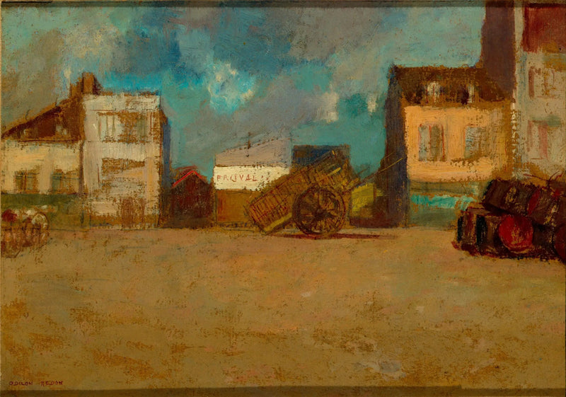 Byplatsen, Bretagne - Odilon Redon