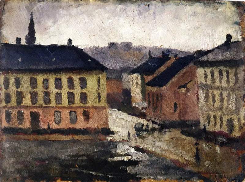 Placera Olaf Rye mot sydost - Edvard Munch