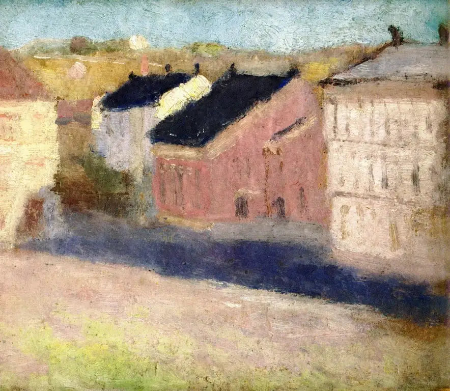 Placera Olaf Rye mot sydost - Edvard Munch