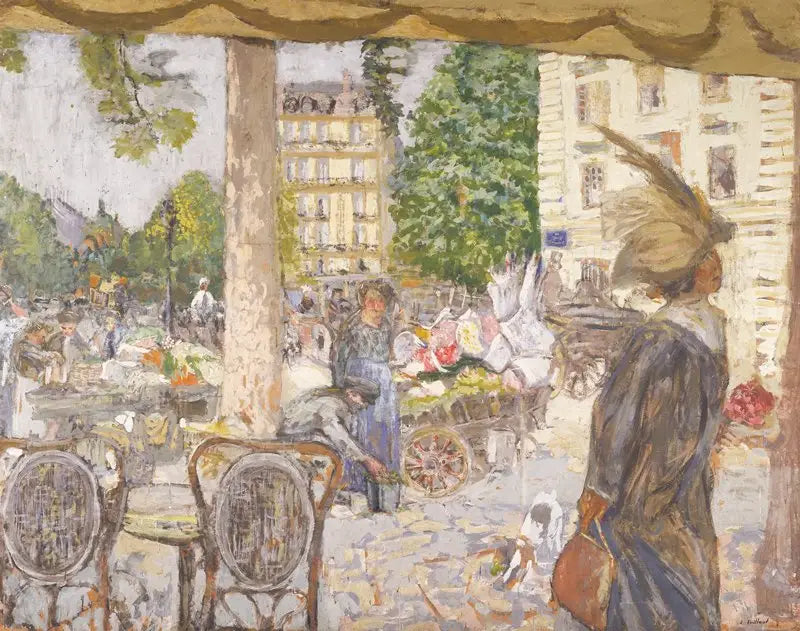Saint-Augustin plats - Édouard Vuillard