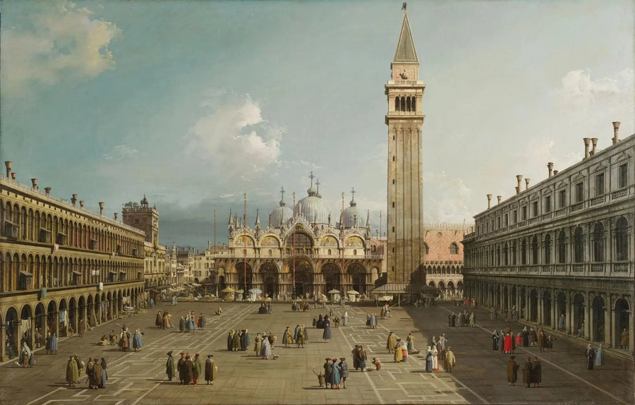 Plats Saint-Marc, Venedig - Canaletto