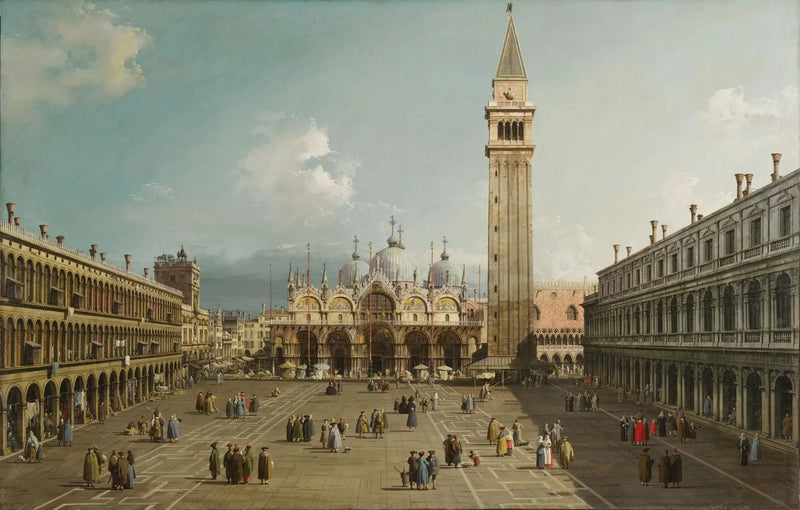 Plats Saint-Marc, Venedig - Canaletto