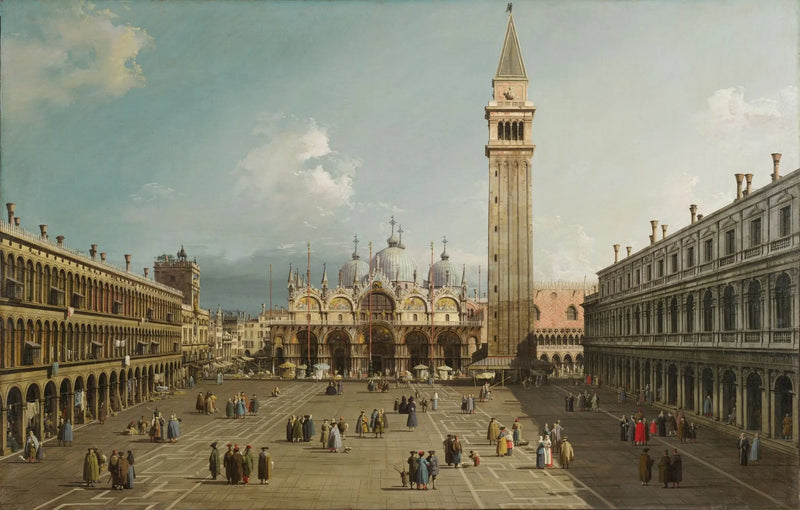 Plats Saint-Marc, Venedig - Canaletto