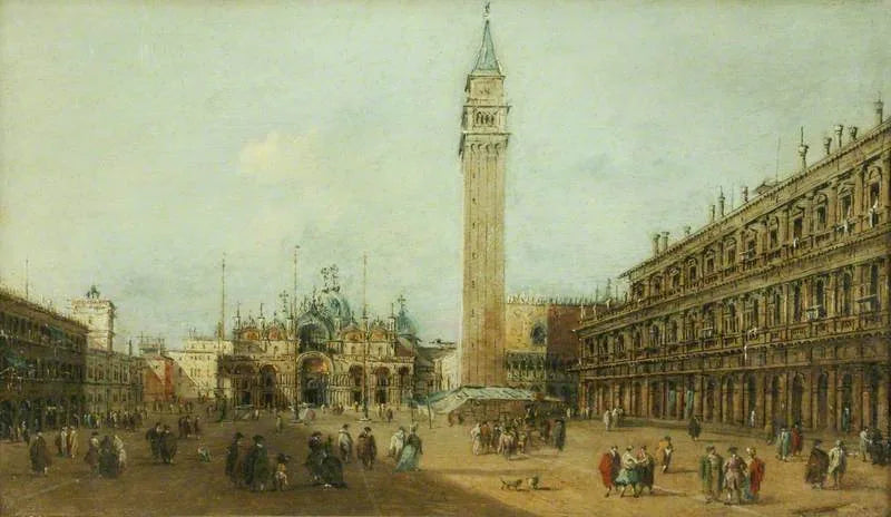 Plats Saint-Marc, Venedig - Francesco Guardi