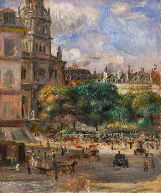 Trinitéplatsen, Paris - Pierre-Auguste Renoir