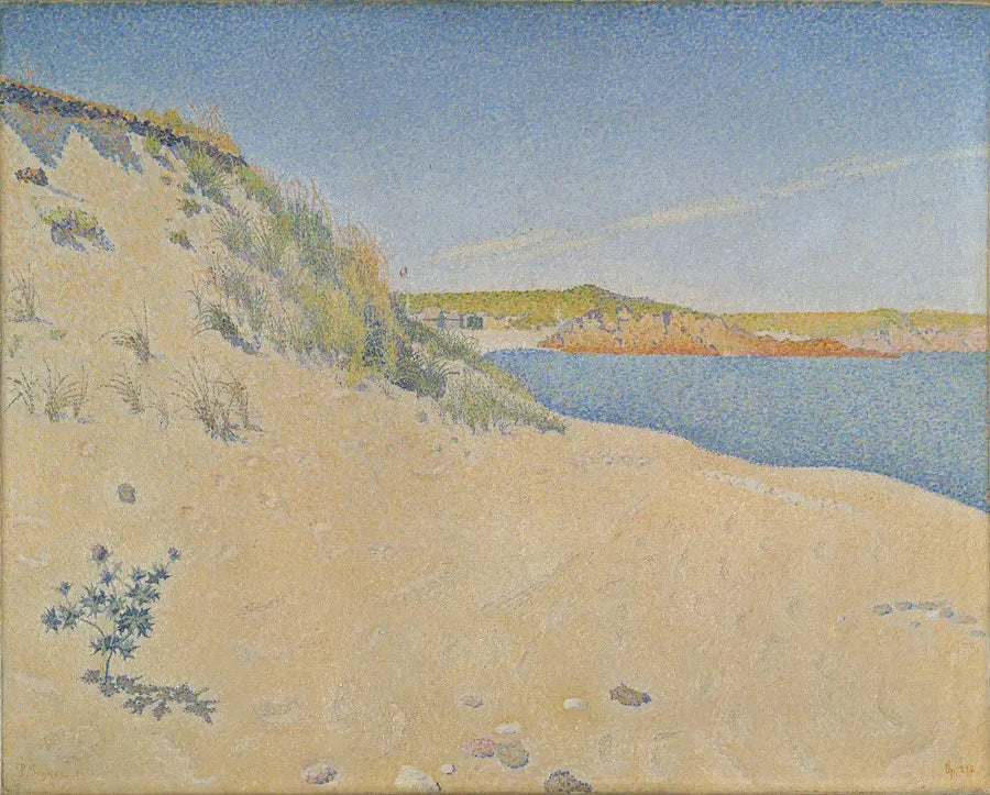 Strand i Saint Briac - Paul Signac