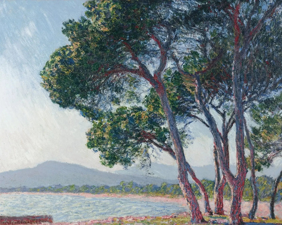 Stranden i Juan-les-Pins - Claude Monet