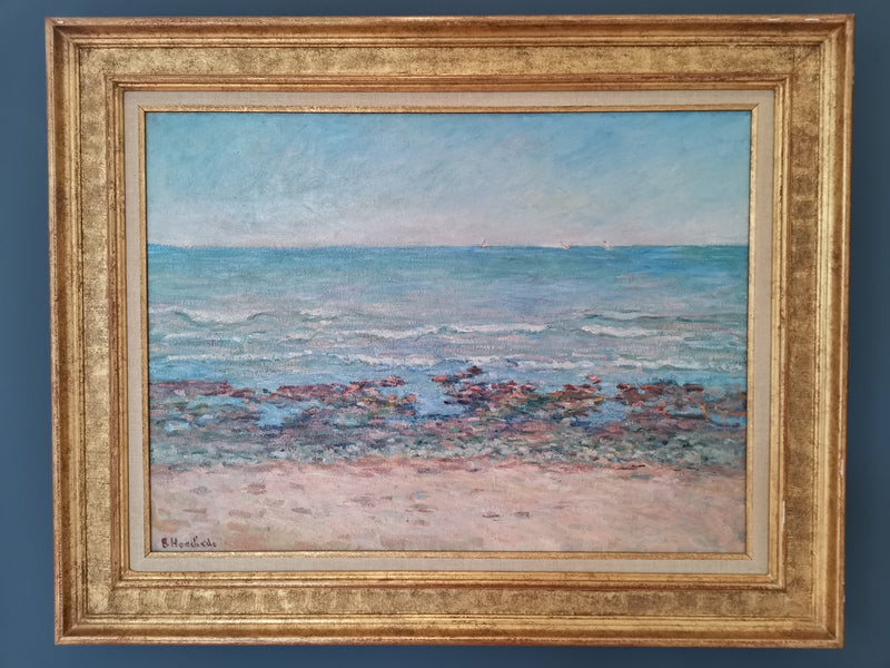Normandiska kusten - Blanche Hoschede Monet