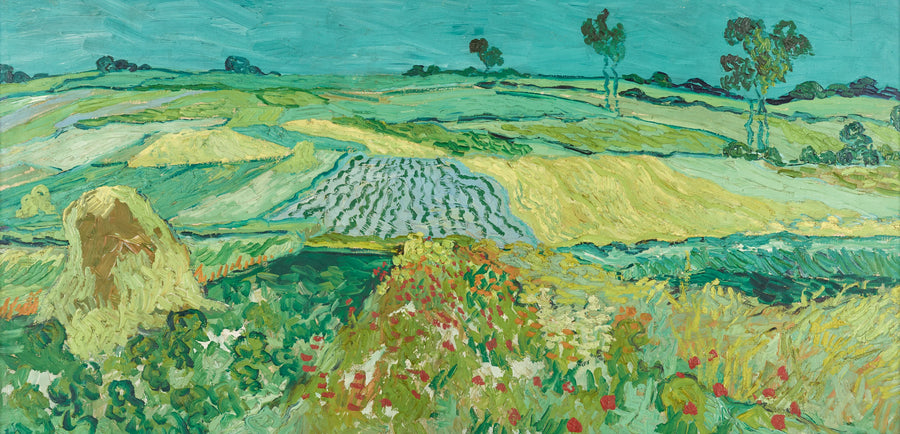 Slätten i Auvers - Vincent van Gogh