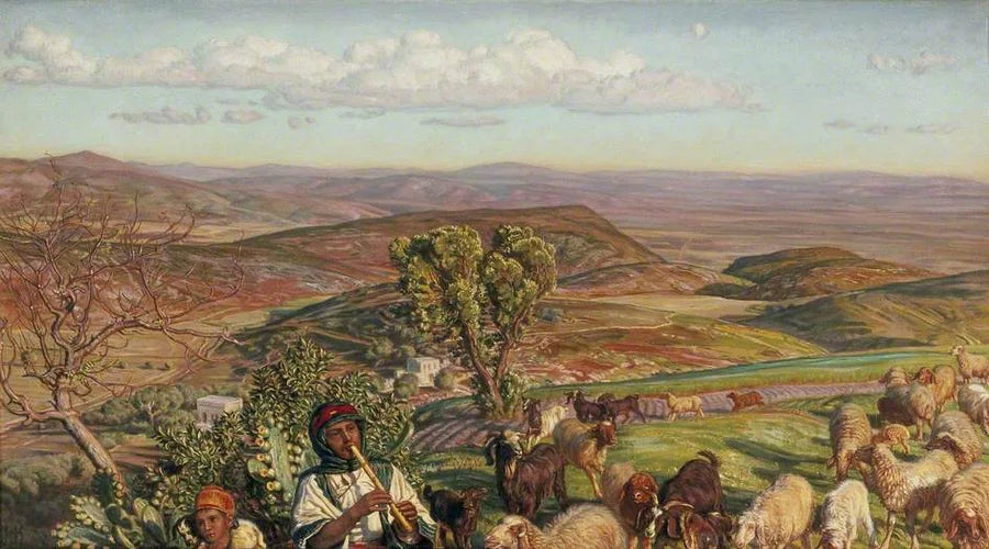 Esdraelon-platån sett från höjderna ovanför Nasaret - William Holman Hunt