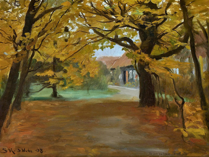 Skagen-plantation. - Peder Severin Krøyer