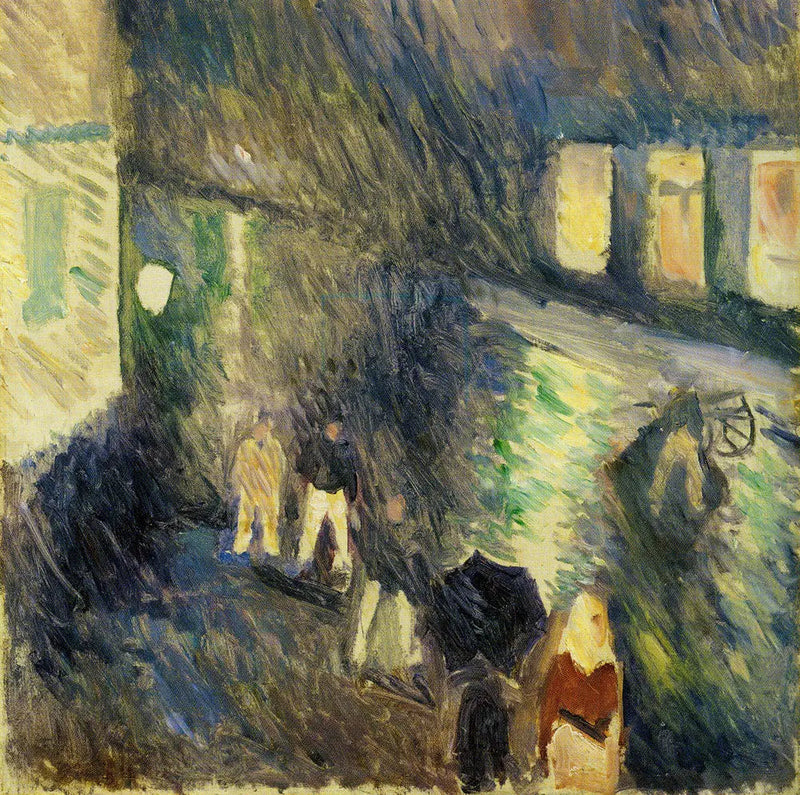 Höstregn - Edvard Munch