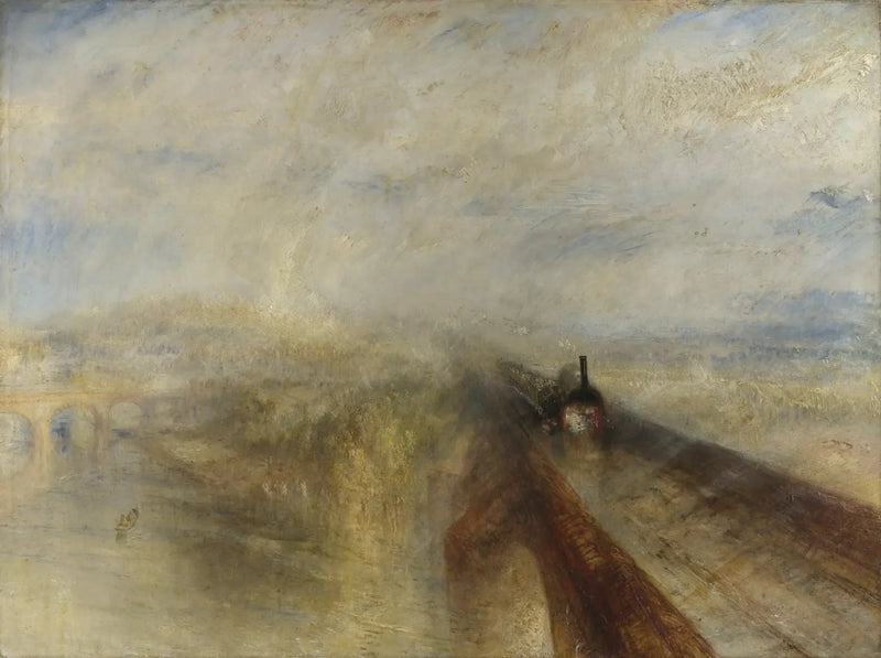 Regn, Ånga och Hastighet - J. M. W. Turner