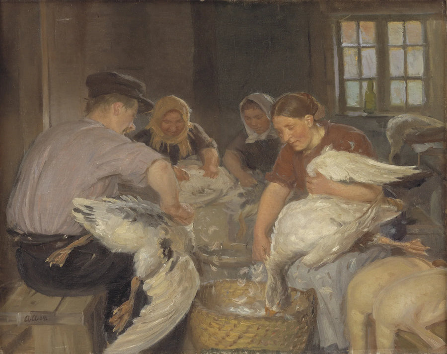 Plumer ankungar - Anna Ancher