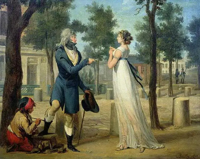 Konventionspunkt - Louis-Léopold Boilly
