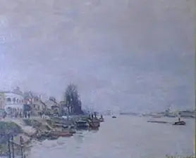 Morgonstund - Alfred Sisley