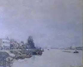 Morgonstund - Alfred Sisley